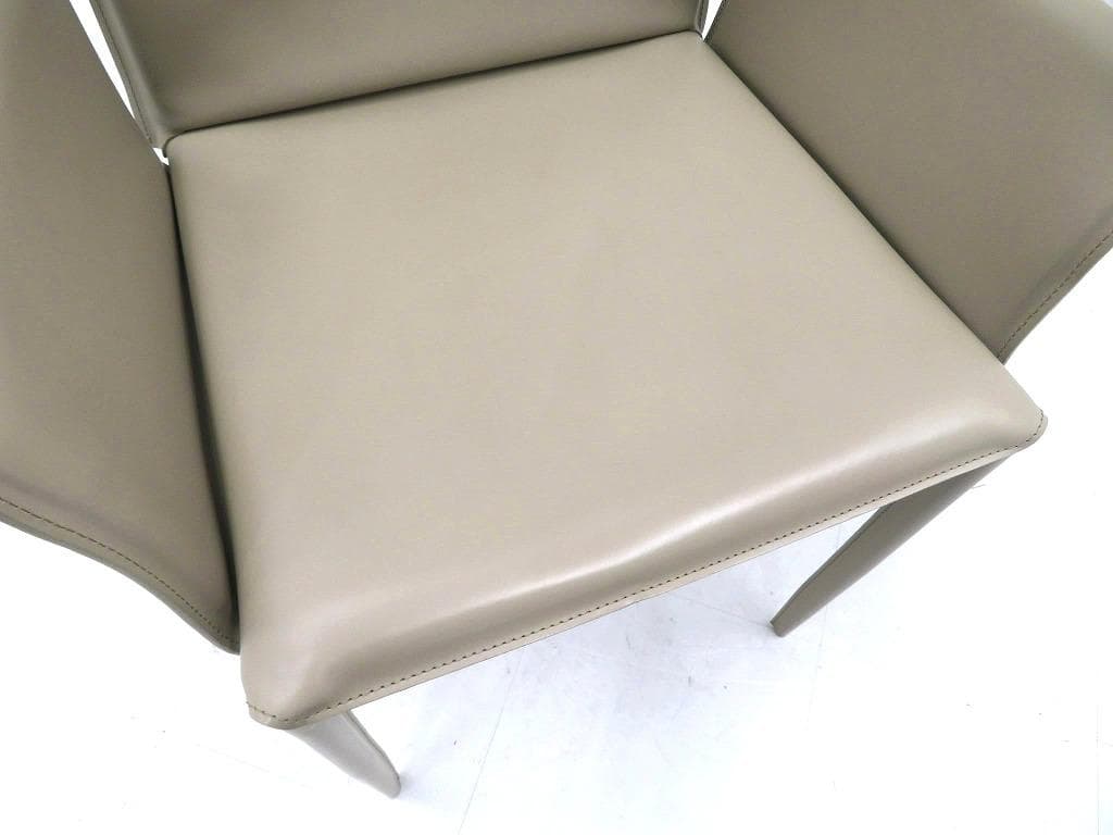展示品 イタリア ボンテンピ 総本革 レザー チェア モダン 高級 - メルカリ