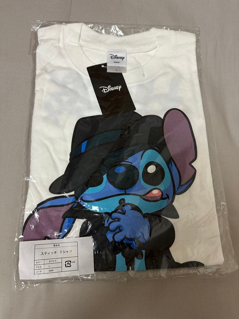 HYDE スティッチ Tシャツ ホワイト Lサイズ ディズニー いたずら好きの「スティッチ」と「HYDE」がコラボ！ソロツアー『HYDE