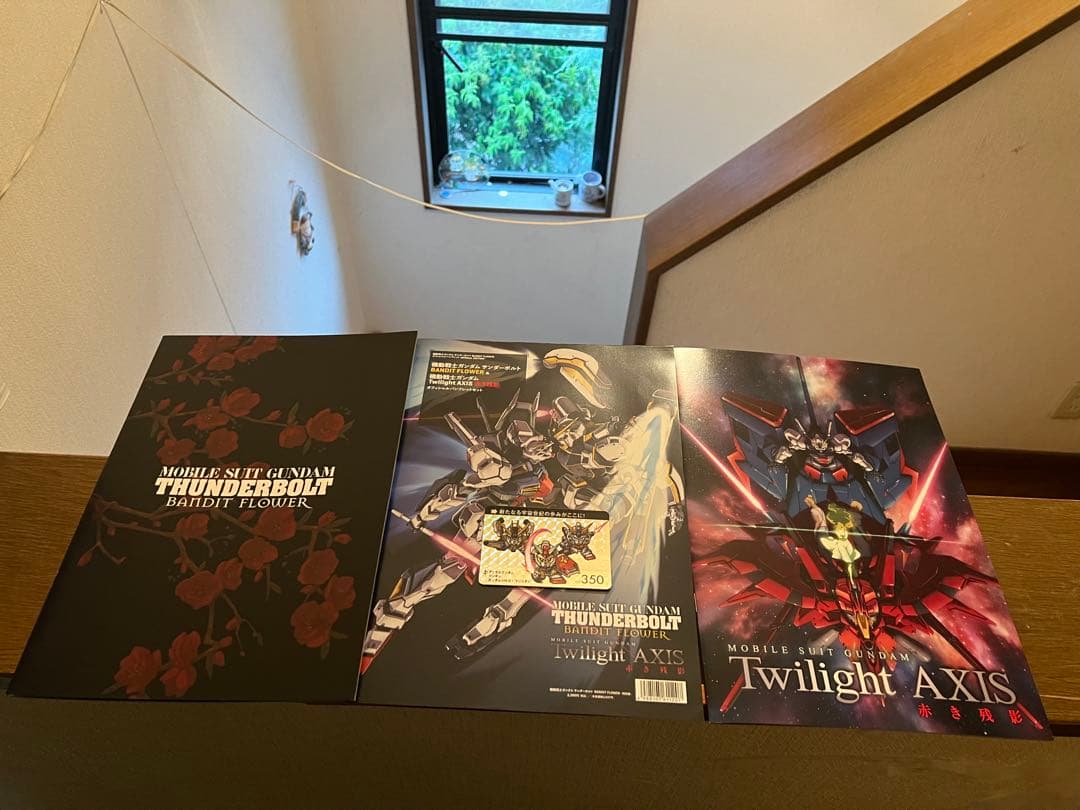 ガンダムサンダーボルト カードダス サンダーボルト特別版パンフレット