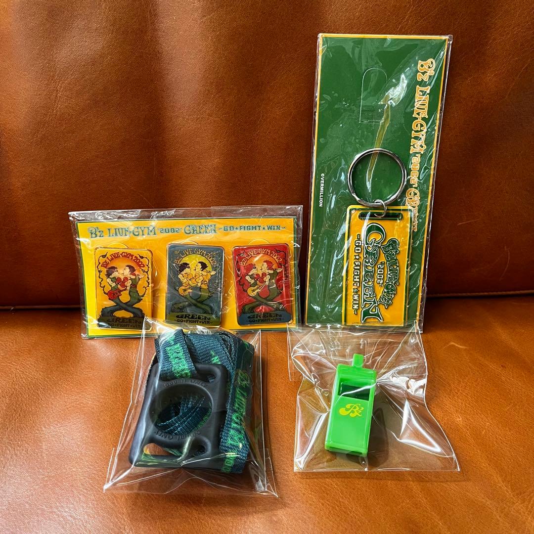 新品】B'z ライブグッズ 4種セットLIVE-GYM 2002 GREEN - メルカリ