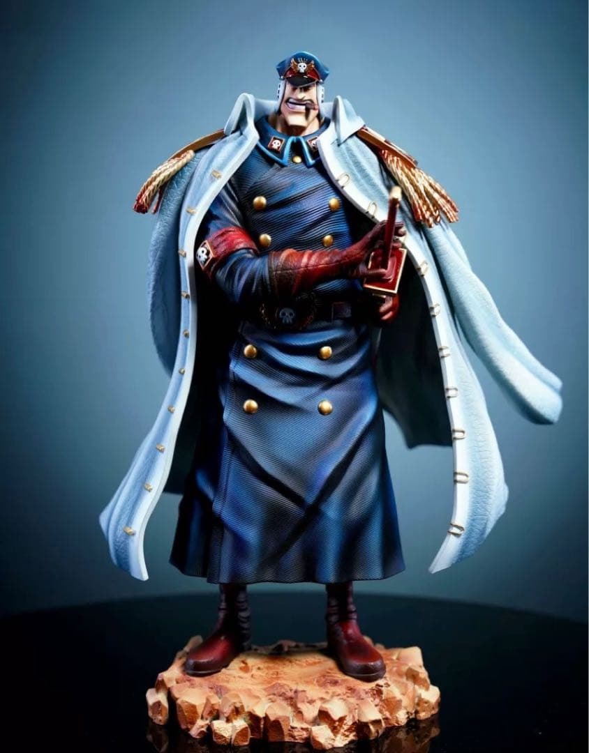 ワンピース 半透明 シリュウ 黒ひげ海賊団 フィギュア ガレージキット