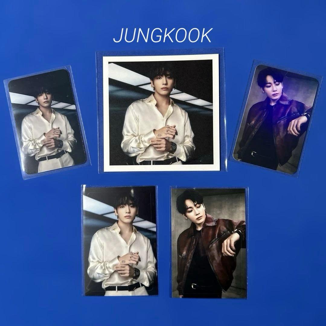 BTS JUNGKOOK 両面ホログラムフォトカード・ましかくフォト