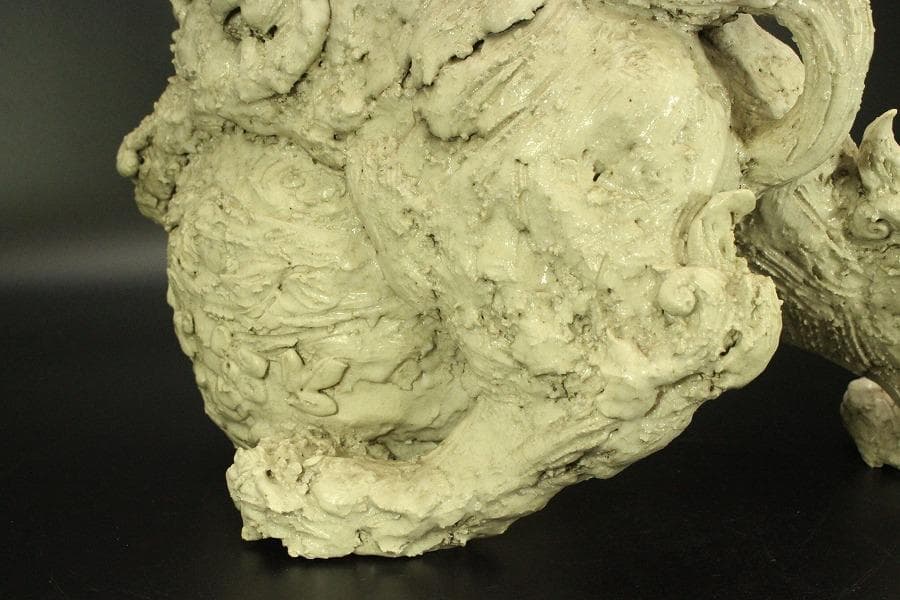 古美術 古萩 獅子 置物 時代物(A676) - メルカリ