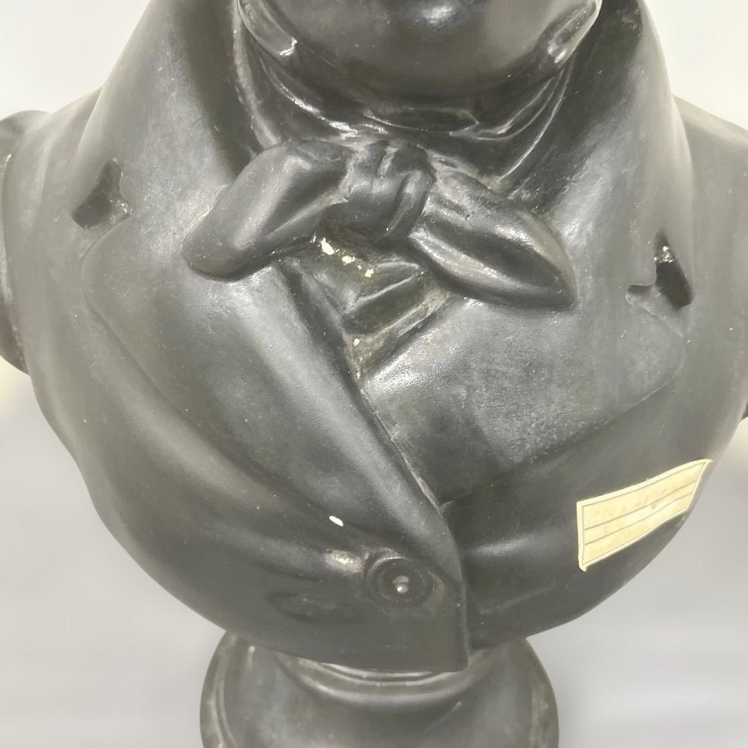 ベートーヴェン 黒陶器胸像 約55cm - メルカリ