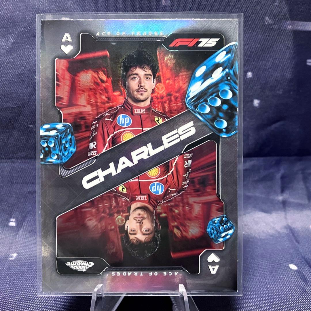 Topps Chrome 2025 F1 シャルル・ルクレール - メルカリ