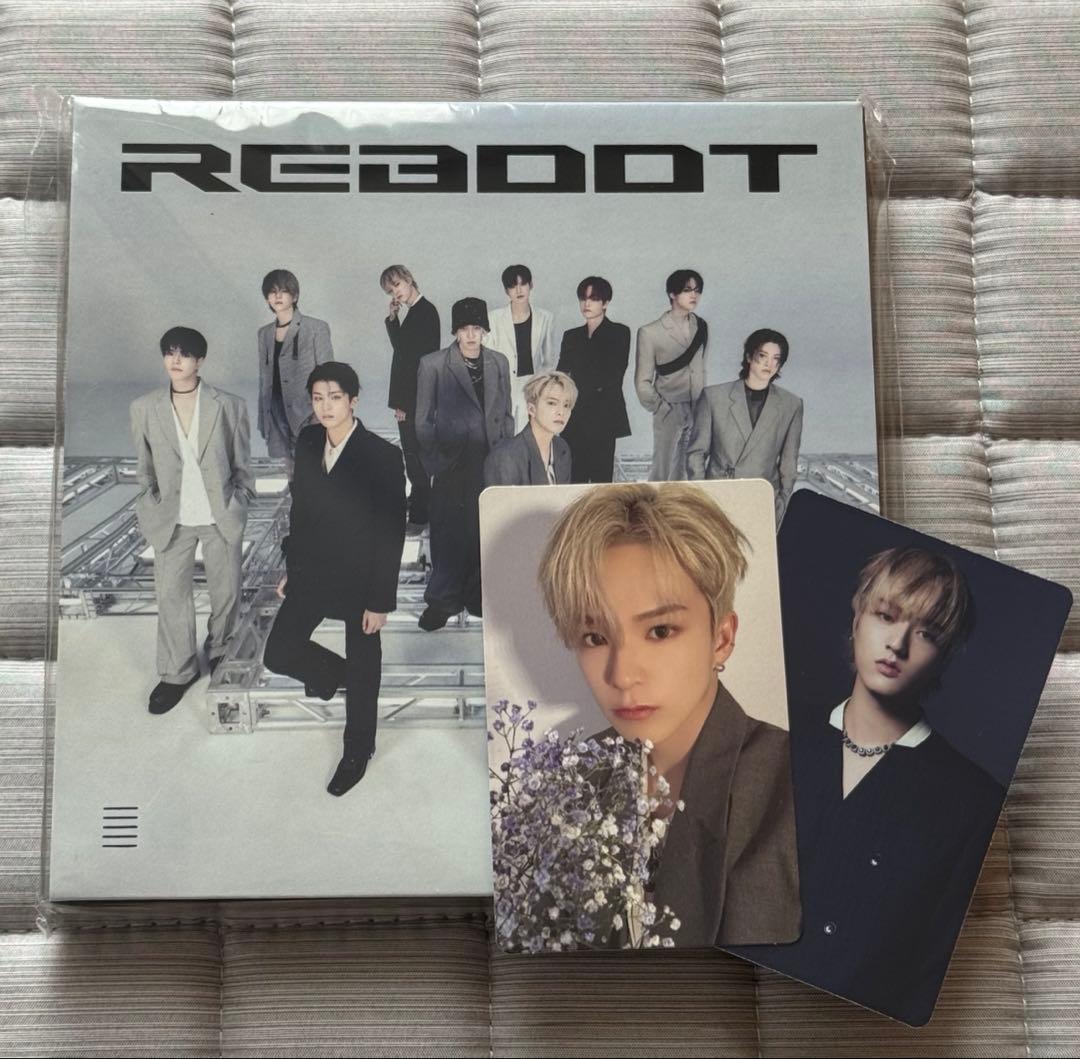 TREASURE アルバムREBOOT デジパック韓国盤 アサヒ ハルト トレカ