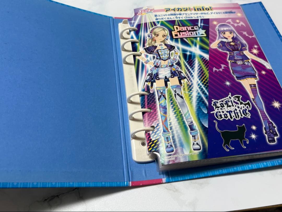 アイカツ！オフィシャルバインダー ダンスフュージョン ロリゴシック