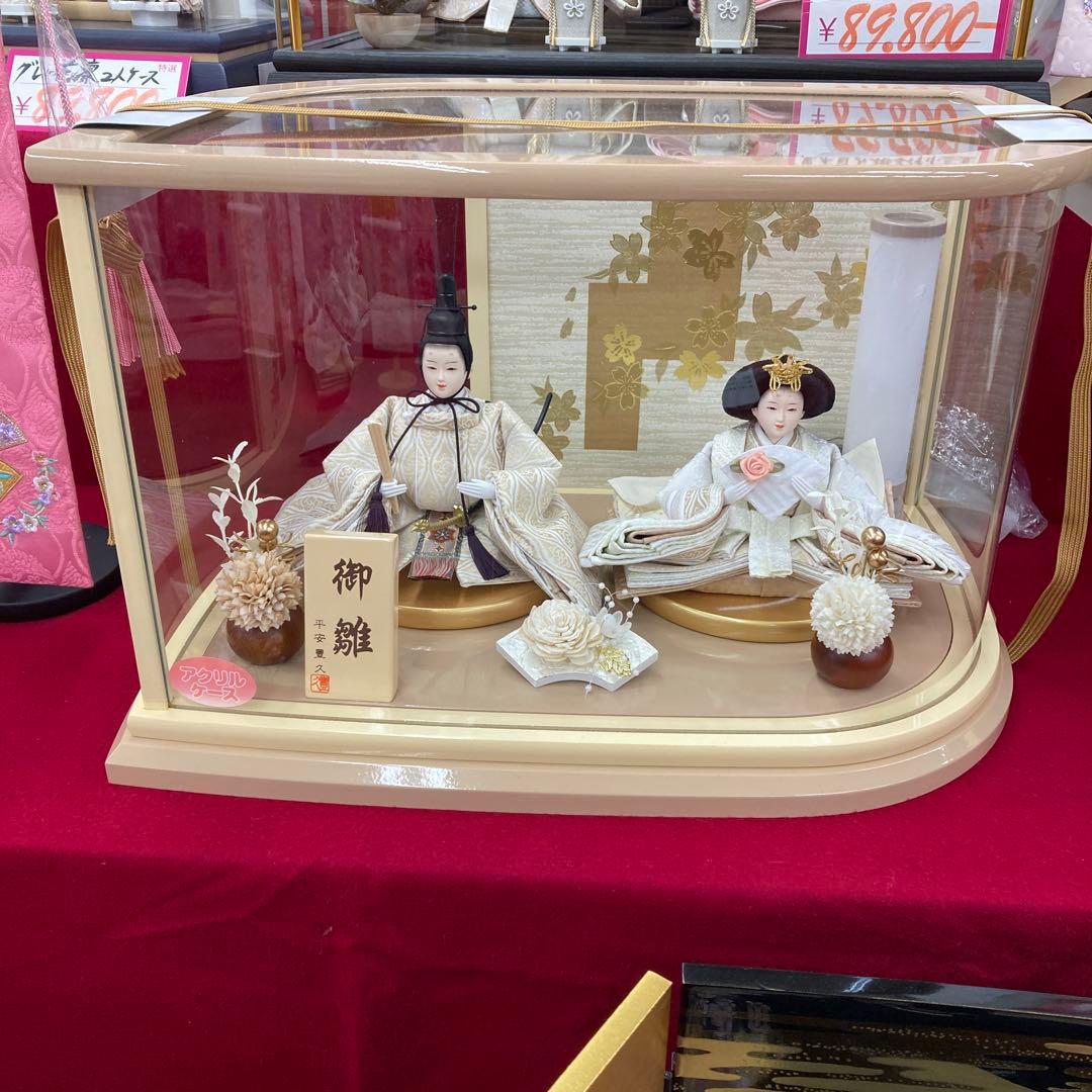 ひな人形ケース 親王ケース飾り ガラスケース 4H-KK7-Z | ケース飾り | 【公式】 人形