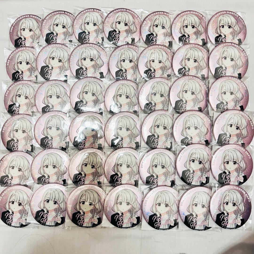 アイドルマスターシンデレラガールズ 久川凪 缶バッジ 42個 アイドルマスター シンデレラガールズ 公式メタリック缶バッジ 久川 凪