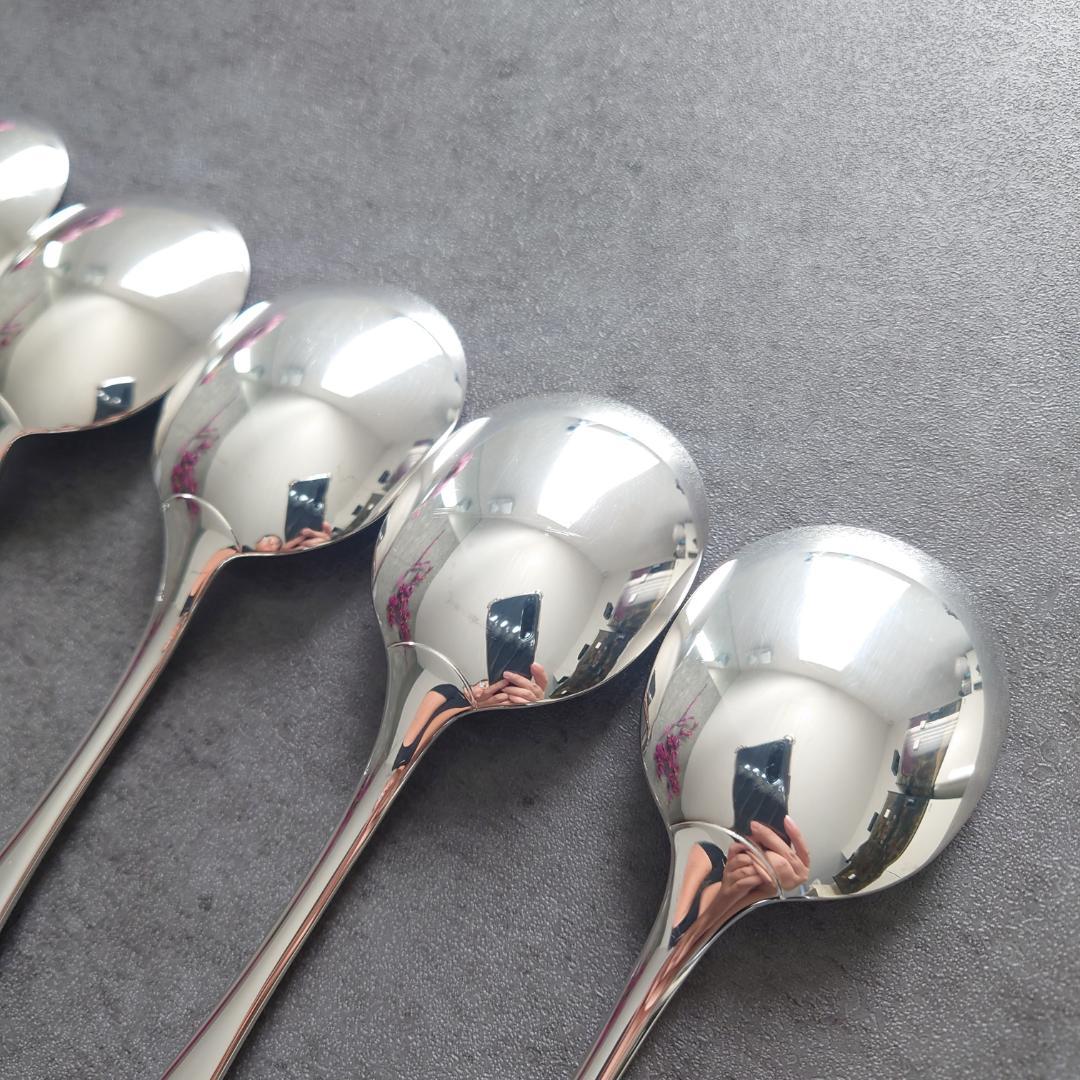 希少 美品 クリストフル フィデリオ コンソメスプーン 6点 - メルカリ
