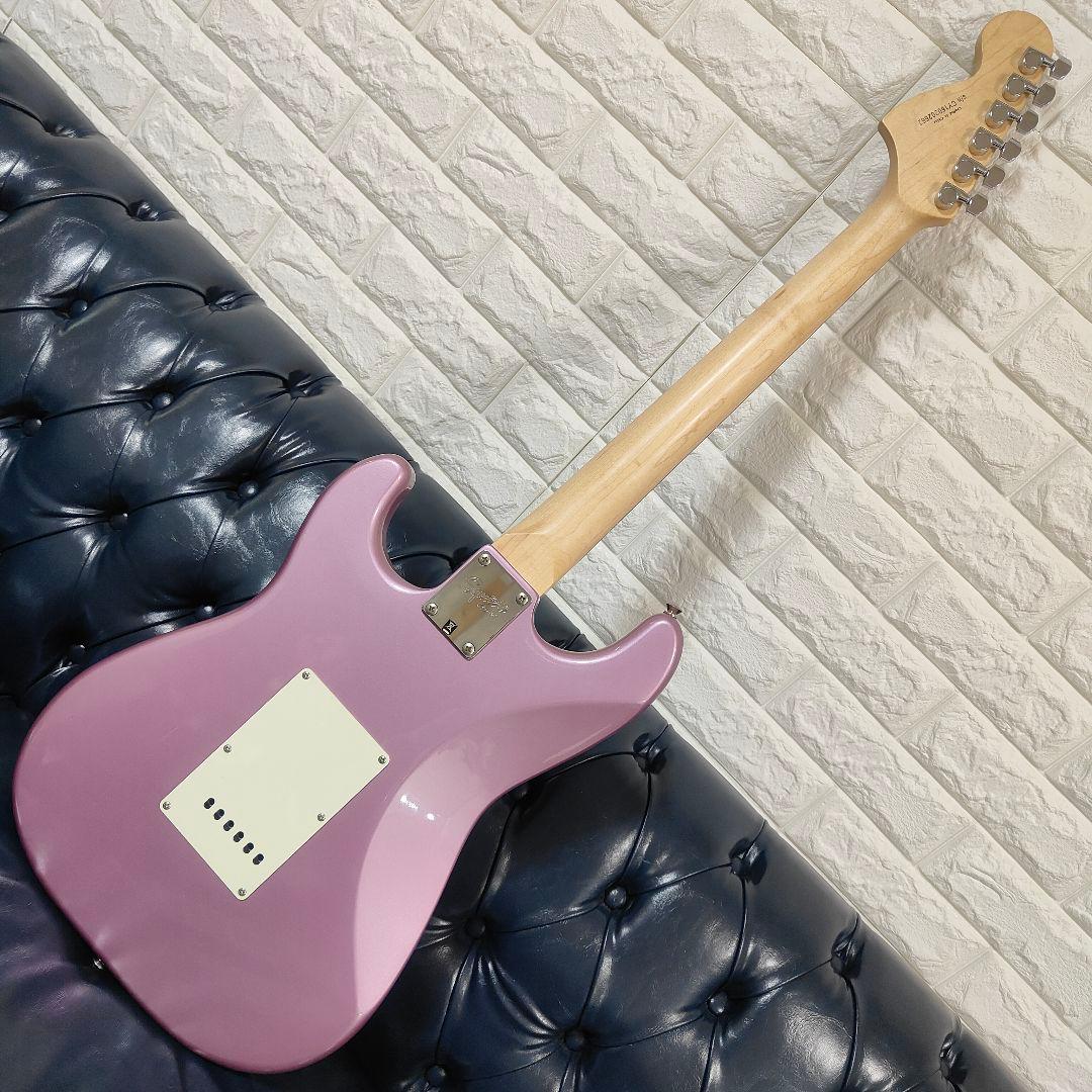 美品】Squier Fenderストラト バーガンディミスト レアカラー - メルカリ