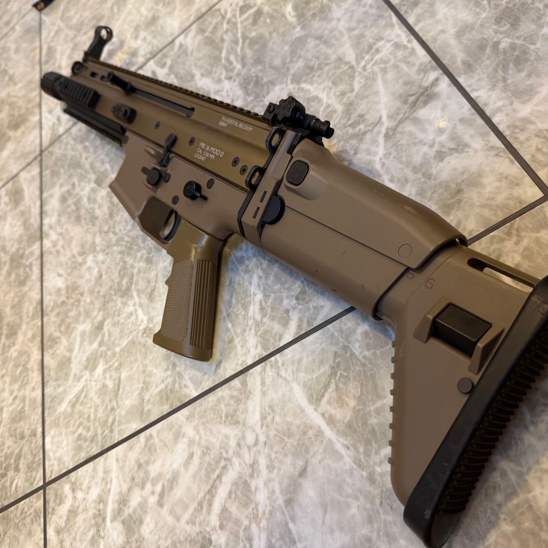 リコイルオミット済み］次世代電動ガン SCAR-L CQC タンカラー 東京マルイ