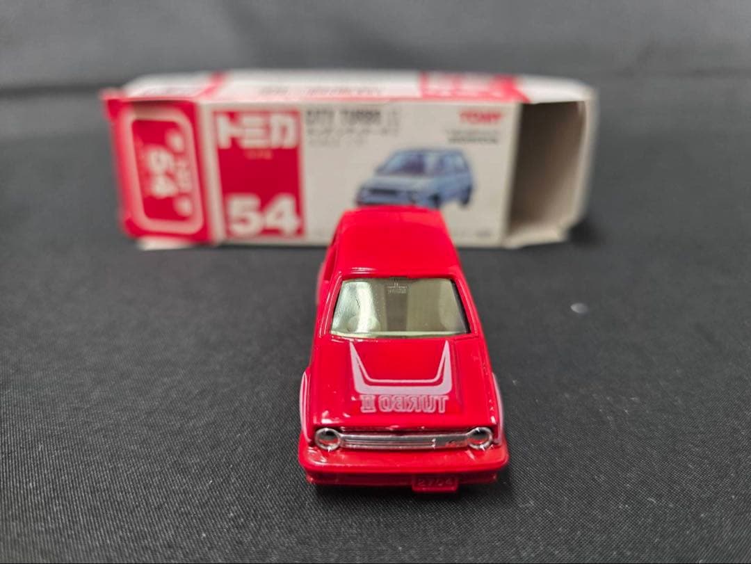 トミカ赤箱54ホンダシティターボⅡ(日本製) - メルカリ