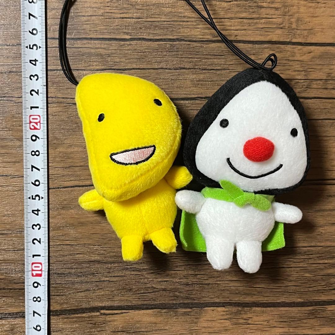 おむすびさん＆たくあんちゃん ぬいぐるみマスコットセット サンデリカ