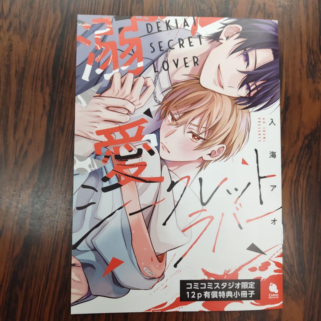 BL新刊 溺愛シークレットラバー 入海アオ アニメイトコミコミ小冊子