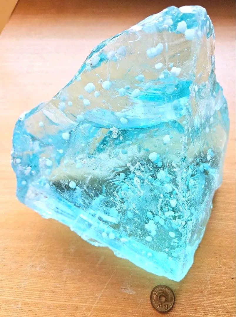 超巨大‼️4.4kg‼️クリストバライト入りネリーランド産 アンダラクリスタル
