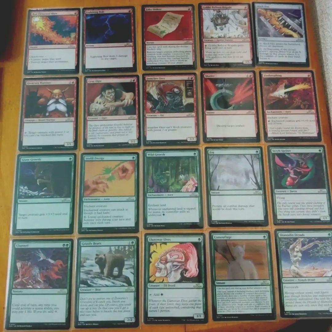 mtg 30th Anniversary Edition 60枚赤緑デッキ Amazon.co.jp: Elite Gruul 恐竜デッキ - レッドグリーン - モダン