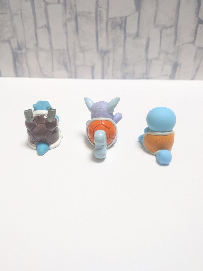 ポケモンキッズ ゼニガメ カメール カメックス ポケモン指人形 クリア