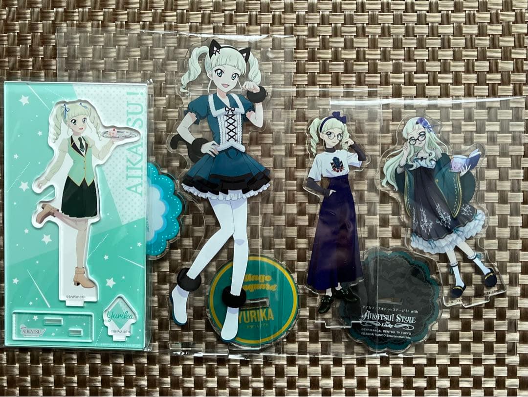 藤堂ユリカ アクスタ まとめ売り 値下げ】アイカツ！藤堂ユリカ 缶