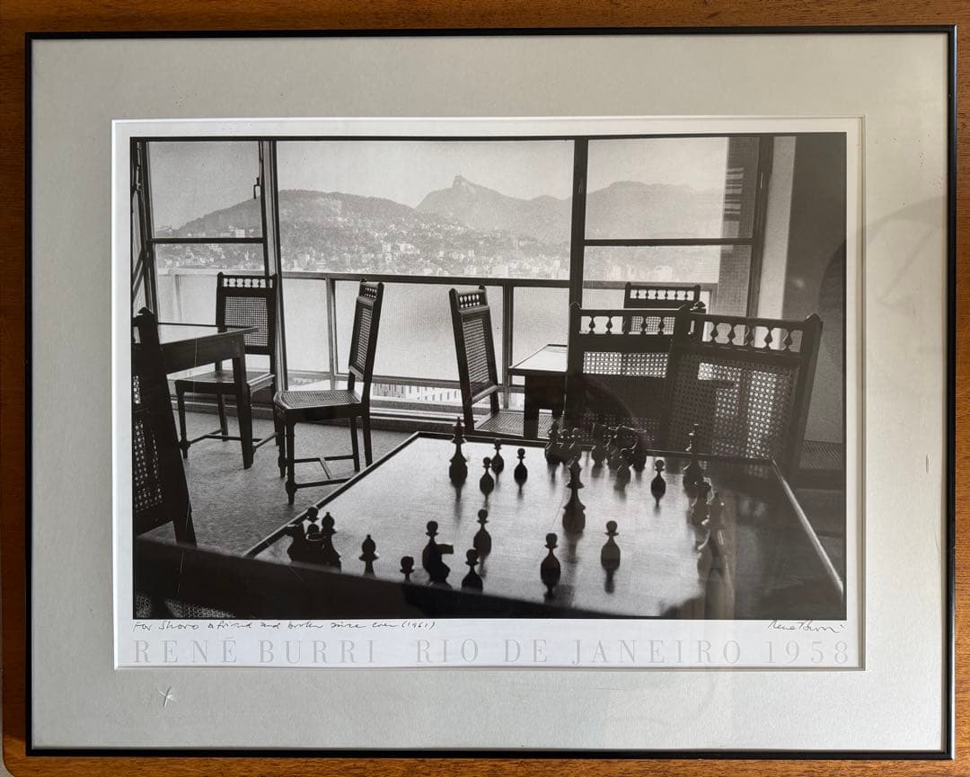 RENE BURRI 額装写真 One World - Rene Burri