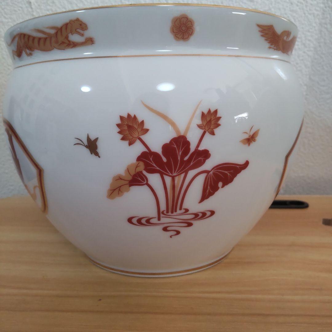 Used 大倉陶園／四神／朱雀／フランクリン•ポーセリン 花器、鉢、茶道