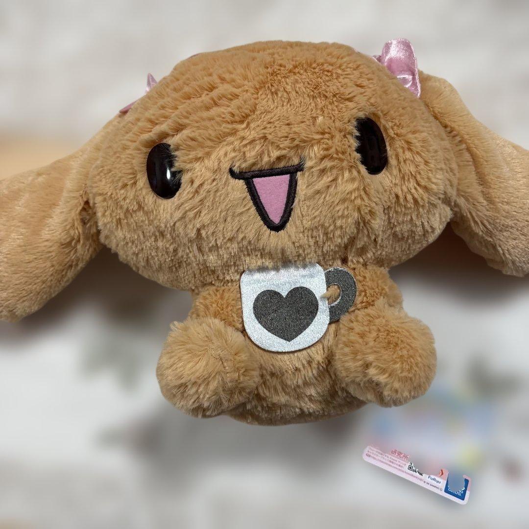 サンリオキャラクターズ シナモロール カフェカラーBIG ぬいぐるみ