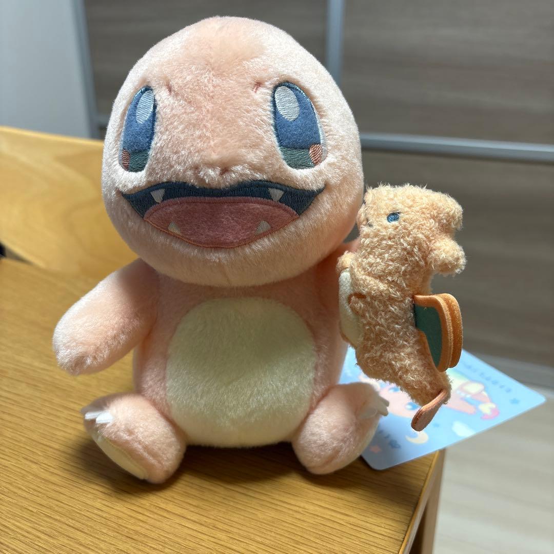 ポケモン Little Daydream ヒトカゲとリザードンぬいぐるみ - メルカリ