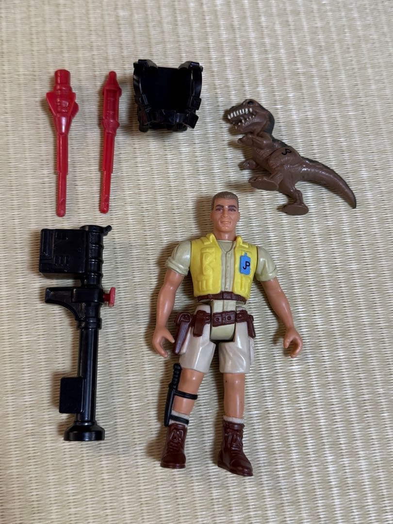 超希少】93年当時物 ジュラシック・パーク フィギュアセット - メルカリ