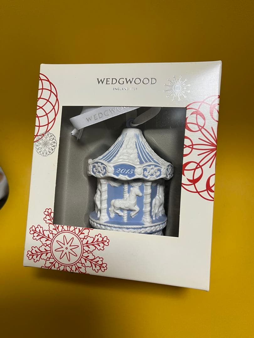 ウェッジウッド クリスマスオーナメント メリーゴーランド 2015 ブルー 楽天市場】WEDGWOOD 2013年限定 クリスマス オーナメント ファースト