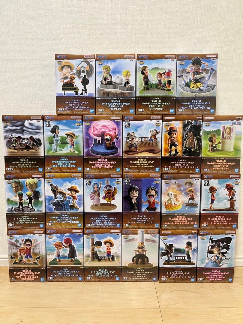 ワンピース ワールドコレクタブルフィギュア ログストーリーズ22種類