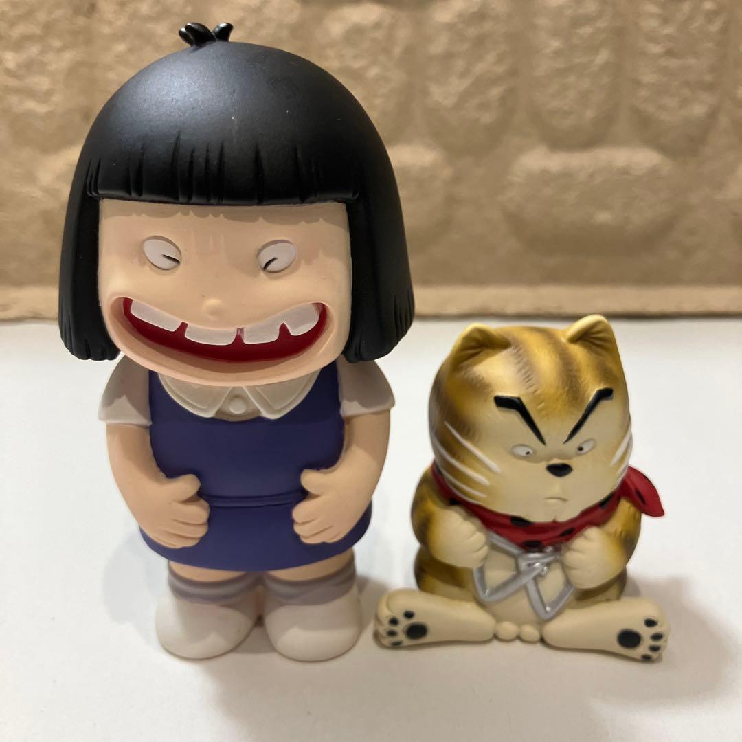 じゃりン子チエ ヒラメちゃん＆アントニオJr. ソフビフィギュア※箱無