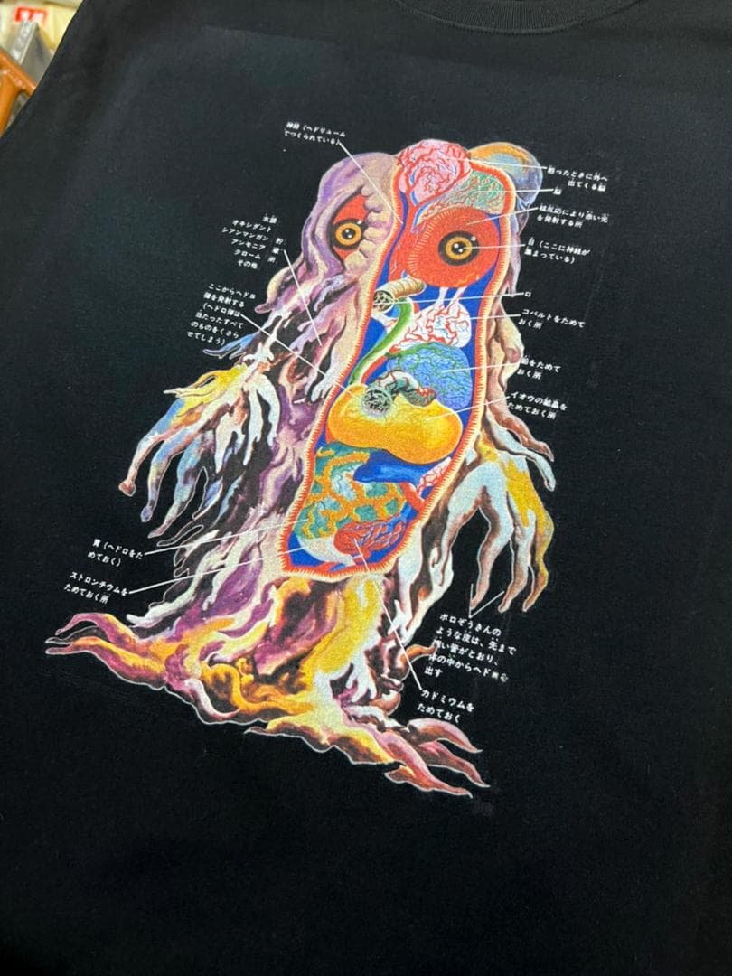 Tシャツ】 『ヘドラ大解剖図』 ゴジラ対ヘドラ ヘドラ - メルカリ