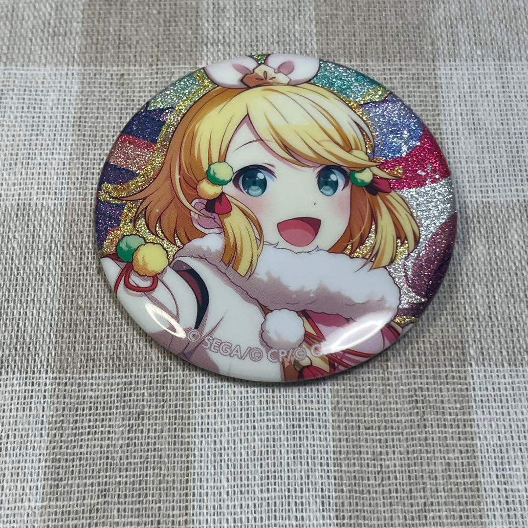 プロセカ グリッター缶バッジ vol.28A 鏡音リン - メルカリ