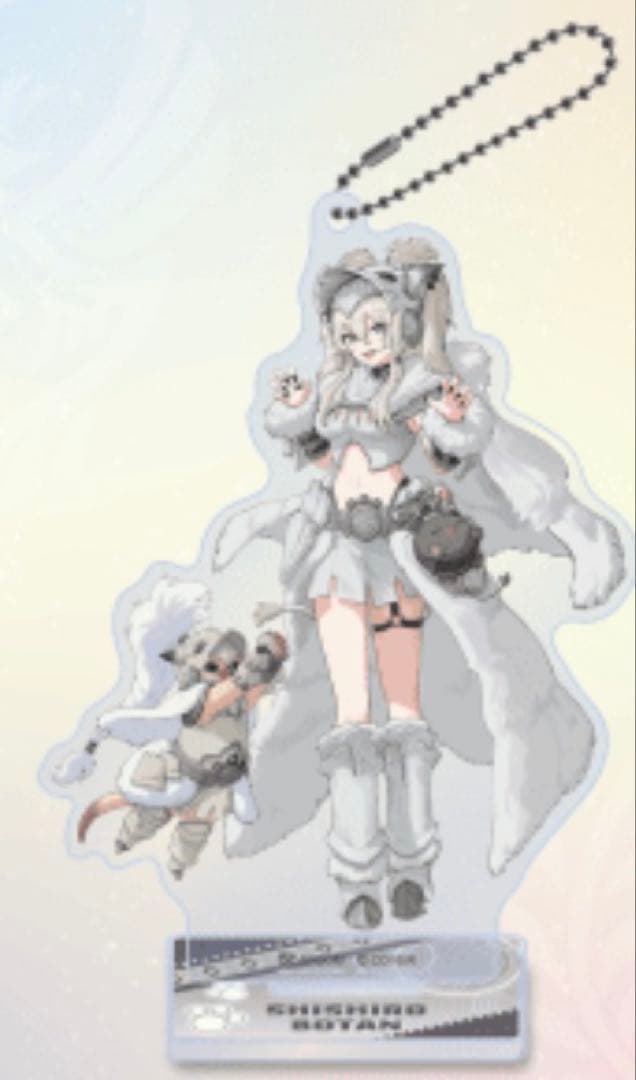 モンスターハンターワイルズ×ホロライブ第1弾 アクリルスタンド 獅白