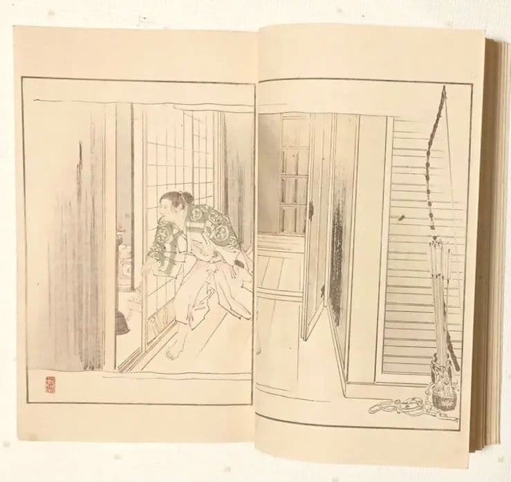 版画本日本歴史画報第ニ號（多色刷り木版画本)編輯者松本楓湖大倉書店