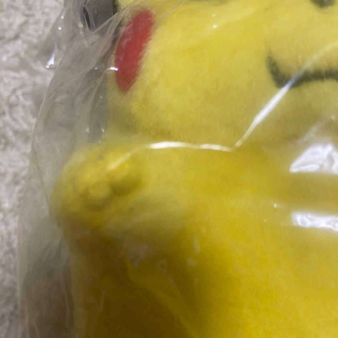 未開封タグ付き初期 ピカチュウ ぬいぐるみ TOMY トミー