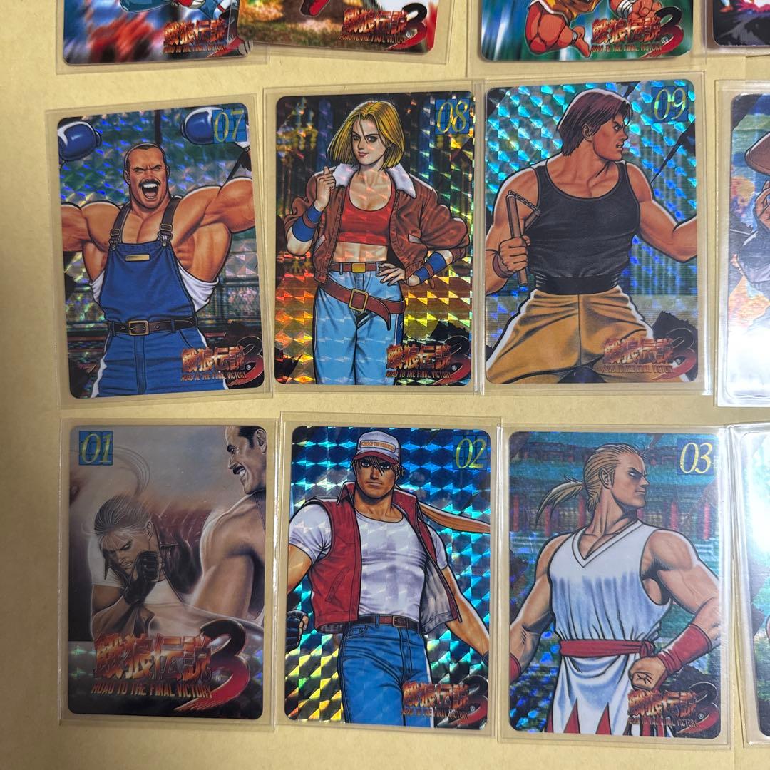 餓狼伝説3 カードダス コスモス SNK YUU 24種 フルコンプ - メルカリ