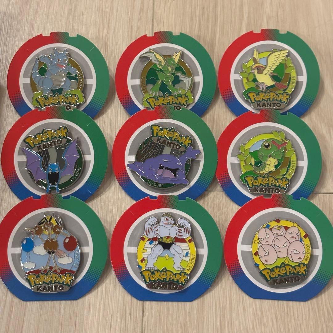 ポケパークカントー ピンバッジ ピンズ 9個セット - メルカリ