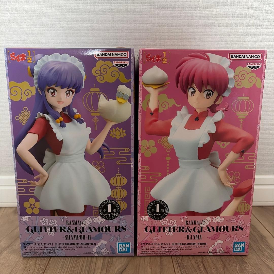 未開封 らんま1/2 GLITTER&GLAMOURS フィギュア2体セット - メルカリ