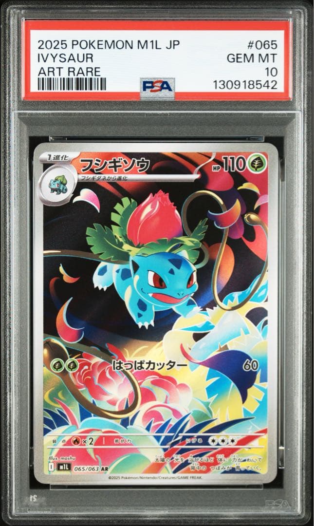PSA10 フシギソウAR 3枚セット 3枚セット フシギソウAR PSA10