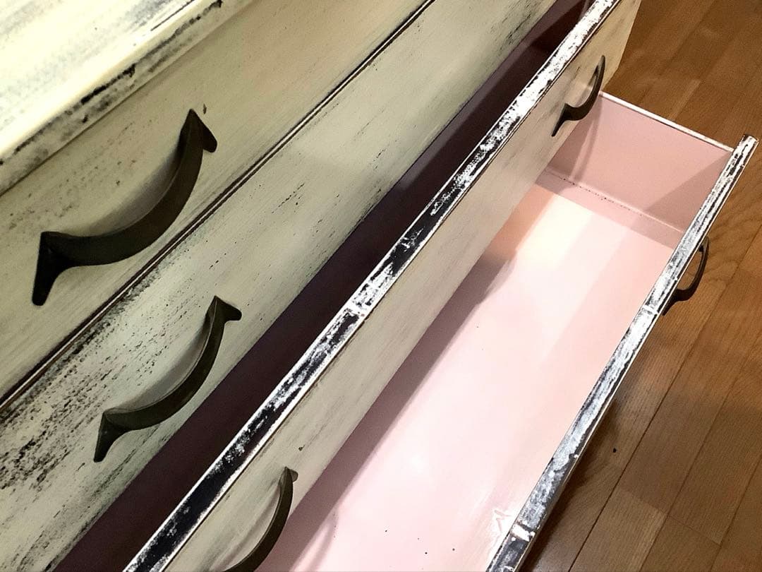 奥行51 幅102 高さ89.5cm 引き出し スチール棚 - スチールラック