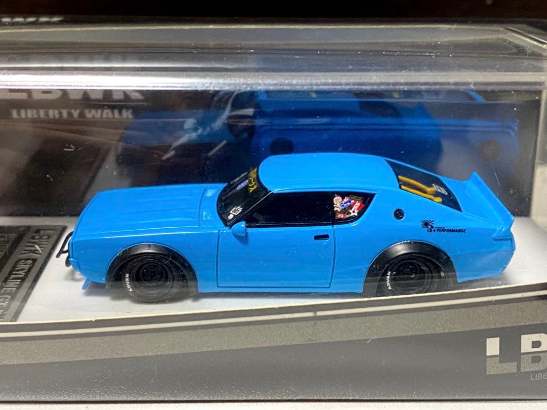 Fuelme 64 500台限定 LBWK スカイラインGT-R ケンメリ 青 - メルカリ