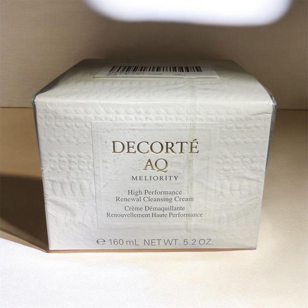 DECORTÉ AQ MELIORITY クレンジングクリーム 160ml AQ ミリオリティ リペア クレンジングクリーム n | DECORTÉ（コスメ