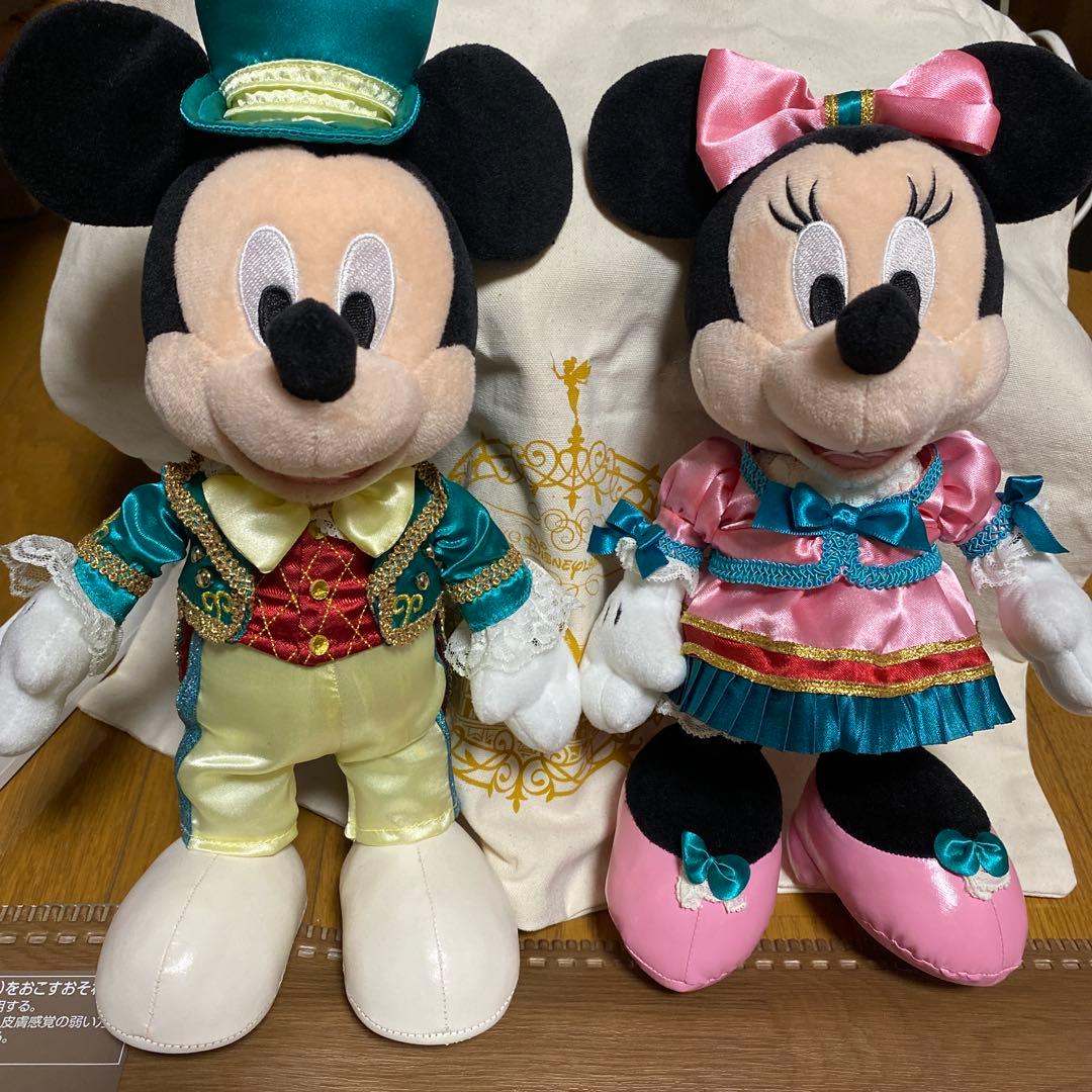 ミッキー＆ミニー ぬいぐるみ セット 約30cm ディズニーランドホテル