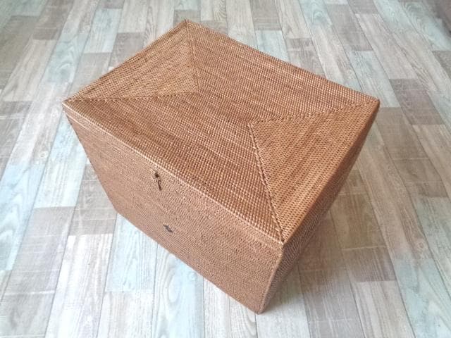 専用売却済●B4長方形ボックス1個●＆エコティッシュ3個●アタ●バリ島 アタ製 ティッシュサイズボックス【28cm×14cm×高さ8cm】｜バリ