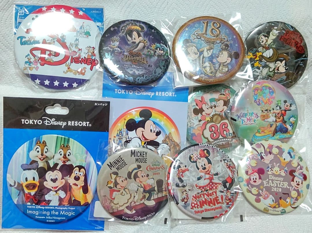 ディズニー ピンズ、缶バッジ、小物 110点 まとめ売り