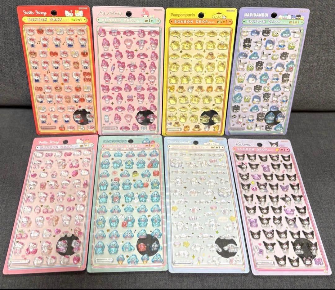 早い者勝ち♡【正規品】ボンボンドロップシールmini サンリオ
