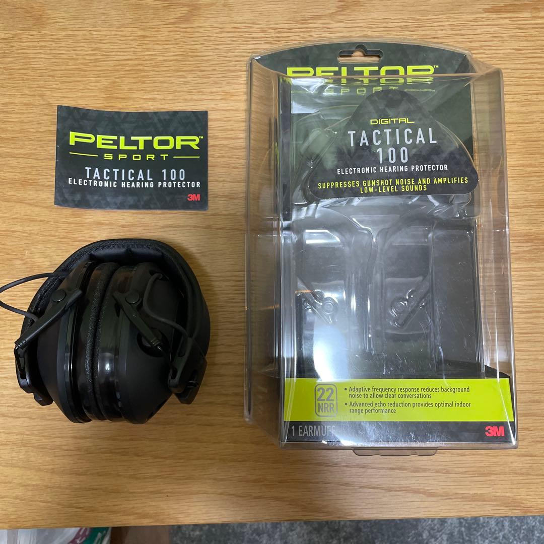 3M ペルター　タクティカル100 Peltor™ Sport Tactical 100 Electronic Hearing Protector | 3M