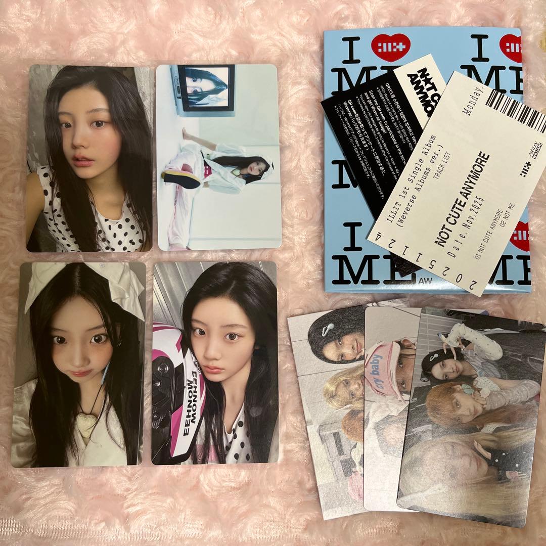 ILLIT not cute anymore weverse ウォンヒ コンプ - メルカリ