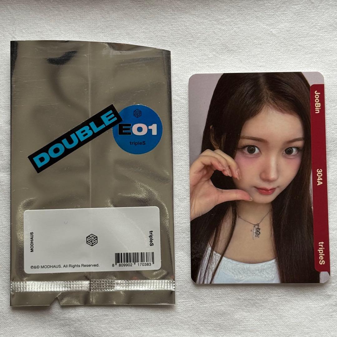【QR送信可】tripleS ジュビン JooBin E304 日本FC特典 QR送信可】tripleS ジュビン JooBin E304 日本FC特典 QR送信可